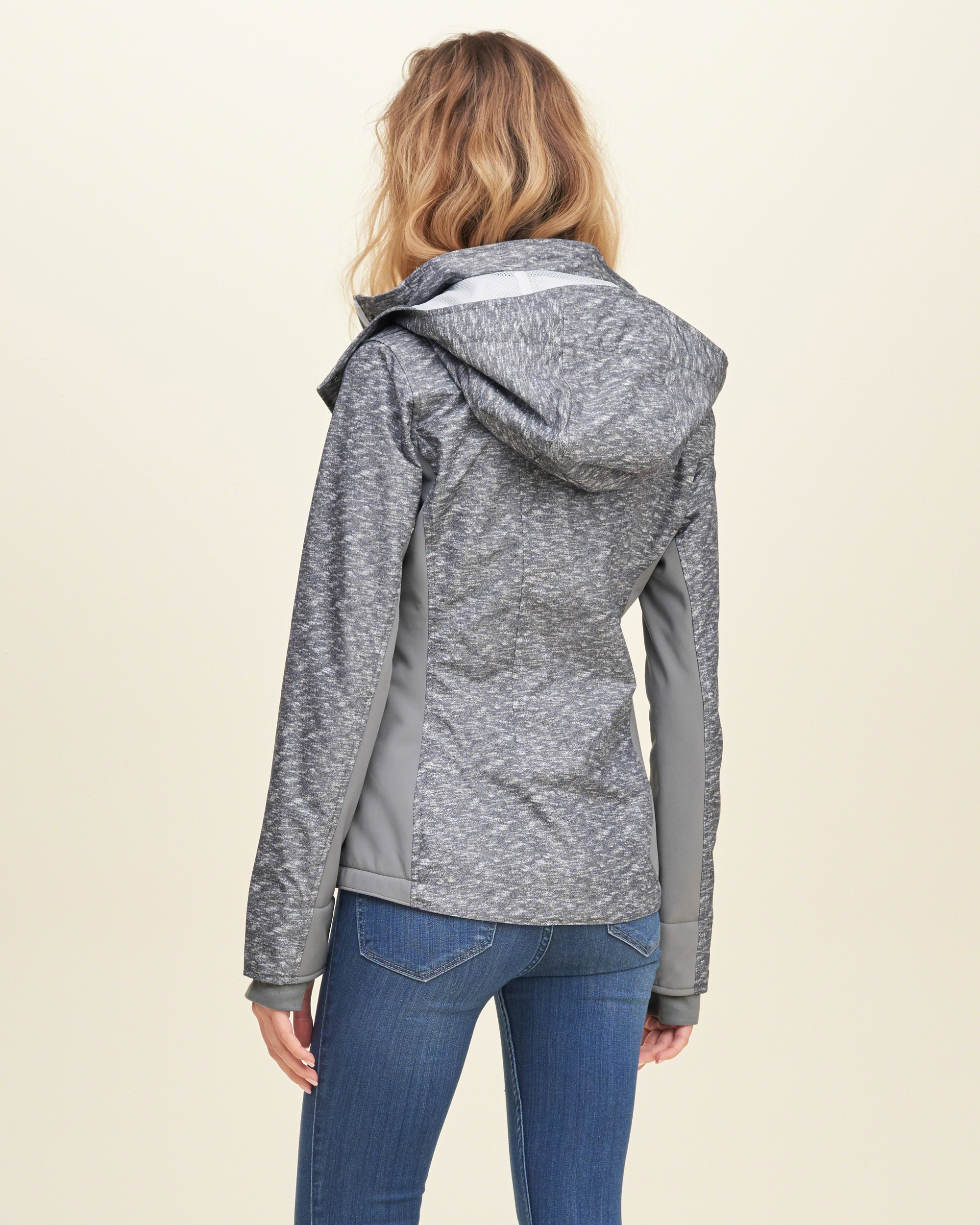 Hollister Synthetic Allweather Jacket in Grey Lyst